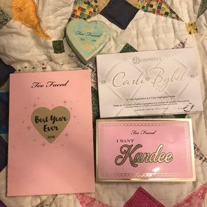 Too faced makeup sampler